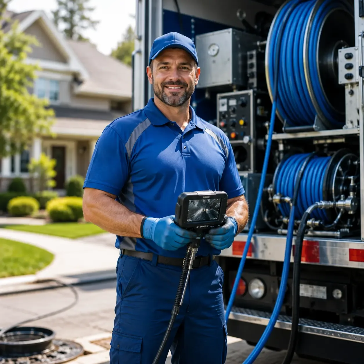 Local outdoor drain cleaning specialists in Brownsville, IN